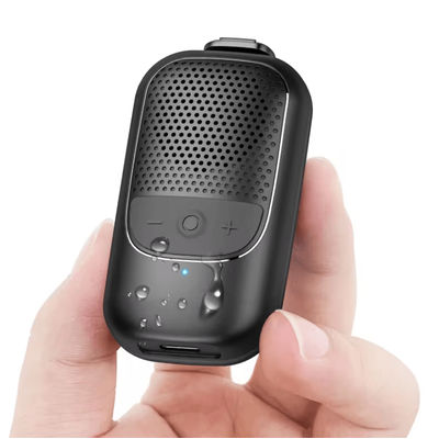 Mini Wearable ClipOn Bluetooth Speaker With ENC Mic Mini Wearable ClipOn Bluetooth Speaker With ENC Mic