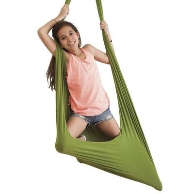Children's Therapy Swing Perfect Indoor & Outdoor Relaxing Hammock, Ideal Gift For Kids With Special Needs Green