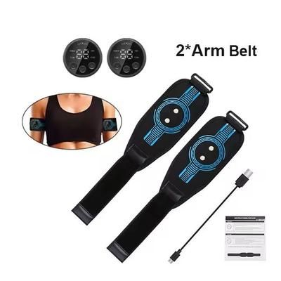 Smart EMS Muscle Stimulator Abdominal Toning Belt 2 Arm Belts
