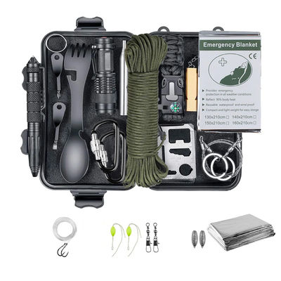 Professional Emergency Survival Kit Gear, Camping Multifunction Tactical Defense Equipment First Aid SOS Adventure Professional Emergency Survival Kit Gear, Camping Multifunction Tactical Defense Equipment First Aid SOS Adventure