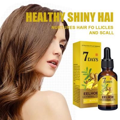Ginger Hair Care Essence, Liquid Prevent Hair Loss, Nourish Hair Follicles & Strengthen Roots For Healthier Hair 40ml