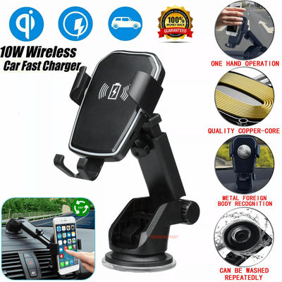 Wireless Fast Charging Car Charger Mount Holder Stand, Gravity Auto Clamp Phone Cradle For Mobile Devices Wireless Fast Charging Car Charger Mount Holder Stand, Gravity Auto Clamp Phone Cradle For Mobile Devices