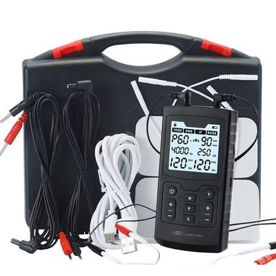 4 in 1 Electric Muscle Stimulator EMS TENS IFT RUSS Physiotherapy Device For Pain Relief & Recovery jrw 600 Bk