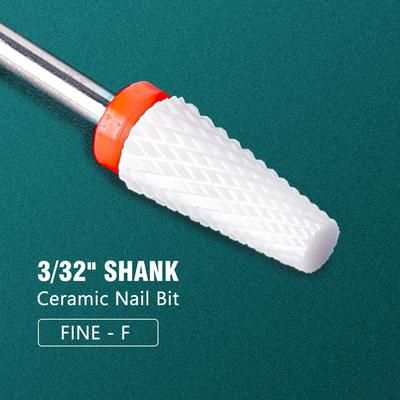 Electric Manicure Drill Bit Set By Dmoley, Ceramic Nail Burr Cutter For Acrylic Nails, Pedicure Tools, And Gel Polish 20
