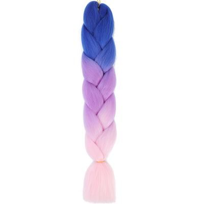 Jumbo Braids Extensions Synthetic Braiding Hair Kanekalon Afro Ombre Color Hair For Kids Children Crochet Twist Braid zitong c27 24inches