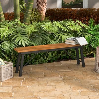 Folding Picnic Bench Set, Rectangular Acacia Wood Dining & Camping BBQ Benches Folding Picnic Bench Set, Rectangular Acacia Wood Dining & Camping BBQ Benches