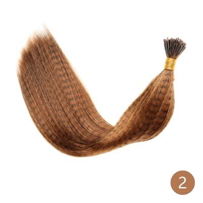 Feather Hair Extension, Tip Rainbow Synthetic Hairpiece, Fake Feather Hair For Women Kids Styling Or Cosplay 2 40cm (15.75in)