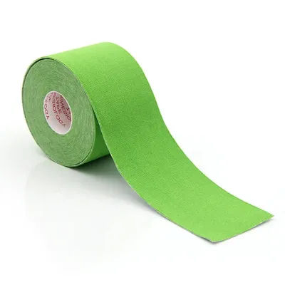 Kinesiology Tape For Face V Line, Neck & Eyes Lifting Wrinkle Remover Sticker Facial Skin Care Elastic Bandage green