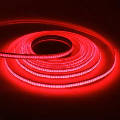 USB Powered COB LED Strip Light For TV Backlight And Room Decor red 3mm 4m