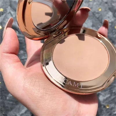 Contour Palette With Mirror, Shadow Powder Bronzer, Three Dimensional Nose Shadow, Repair Powder Facial Concealer light Brown 01