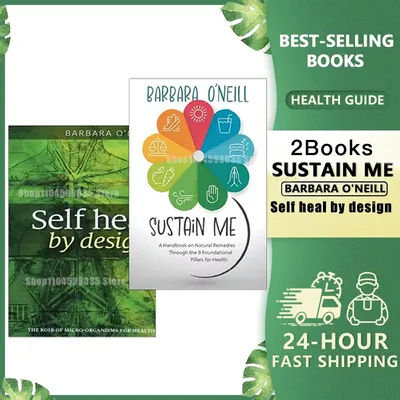 Die With Zero / Self Heal By Design / Sustain Me By Barbara O'neill Guide Book in English Paperback