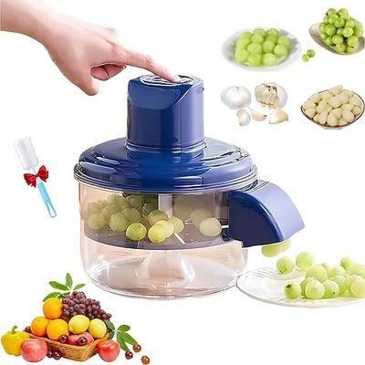 macchina elettrica per sbucciare l'uva, macchina automatica per sbucciare l'aglio per piccoli frutti, strumento per rimuovere la pelle dall'aglio e dai pomodorini