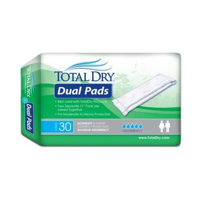 TotalDry Incontinence Liner 11 Inch Length Moderate Absorbency Polymer Core One Size Fits Most (1122514_BG)