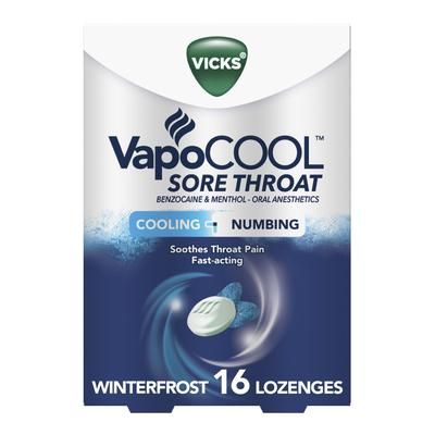 Vicks VapoCOOL Sore Throat Relief Lozenge (1229275_CT)