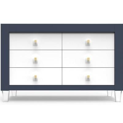 Romina Furniture Millenario Double Dresser