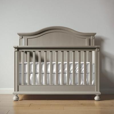 Romina Furniture Dakota Convertible Crib (Solid Back)