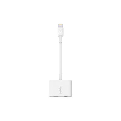 Belkin Audio Charge Rockstar 3.5 Mm Audio Lightning, White