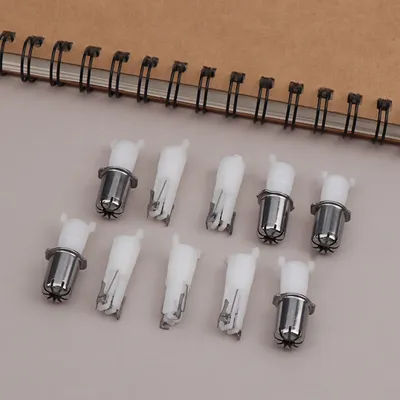 New 5PCS 22mm Nose Trimmer Heads Nose Hair Cutter Replacement Head 3-in-1 Shaver Black&White For Nose Clean Accessories