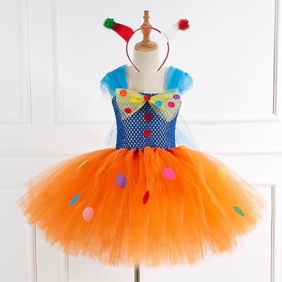 Joker Clown Pomni Halloween Outfit Costume Circo Carnevale Costume Cosplay Bambini Ragazze Carnevale Mardi Gras Spettacolo Festa Palcoscenico Costumi di Halloween Travestimento Facile