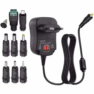 3V 4.5V 5V 6V 7.5V 9V 12V 2A/2.5A AC/DC Adapter US/EU Adjustable Power Adapters USB Universal Charger Switch Power Supply