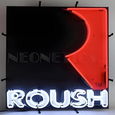 Neonetics Roush Square R 24-Inch Neon Sign