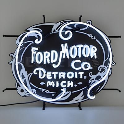 Neonetics Ford Motor Company 1903 Heritage Emblem 26-Inch Neon Sign