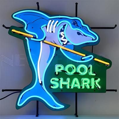Neonetics Pool Shark 24-Inch Neon Sign