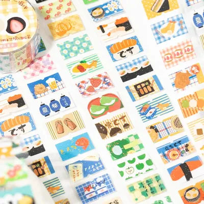 2m/Roll Ancient Style Washi Tapes DIY Scrapbooking Stickers Decor Photo Album Collage Journal Aesthetics Stationery Masking Tape