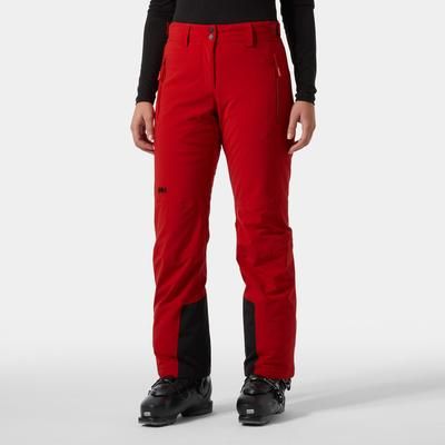 Helly Hansen Women’s Alphelia 2.0 Insulated Ski Trousers Red M