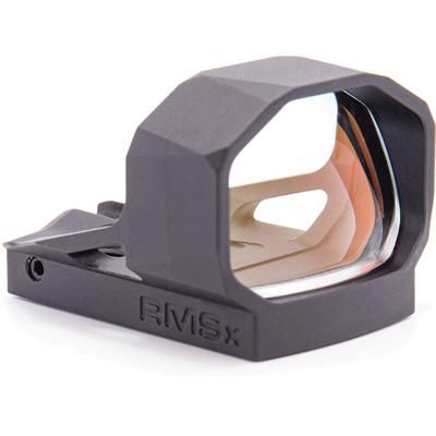 Shield Sights RMSx Compact 1x 4 MOA Reflex Mini Red Dot Sight XL RMSx-4MOA Glass Lens Black RMSX-4MOA-GLASS