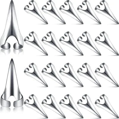 20 Pcs Adjustable Hair Parting and Selecting Tool - high qulity Stainless Steel Stitch Braiding Tools