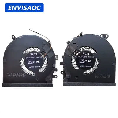 For Razer Blade 15 RZ09-0301 RZ09-02385 RZ09-0288 RZ09-0313 RZ09-0330 RZ09-0367 Laptop Cooler CPU GPU Cooling Fan DFS5K123043635