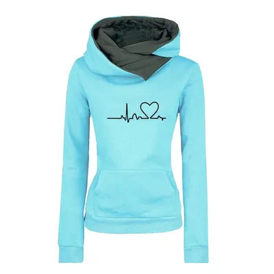 Mode femmes sweats à capuche imprimer haute qualité offres spéciales Jogging survêtement décontracté polyvalent haut rue pulls vêtements