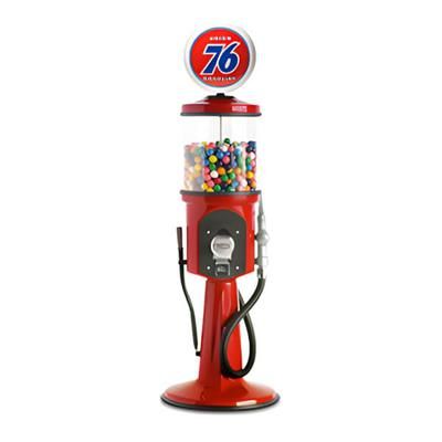 Roadside Relics Union 76 Retro Gas Pump Replica Mini Gravity Feed Gumball Machine