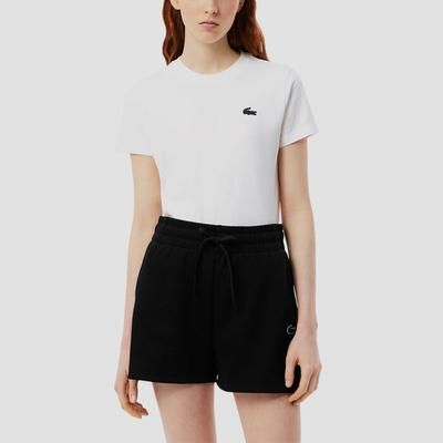 Lacoste Sport Organic Cotton Tee Women's Tennis Apparel White