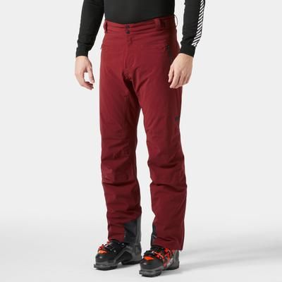 Helly Hansen Men's Alpha Lifaloft Lightweight Mountain Ski Trousers Red 2XL