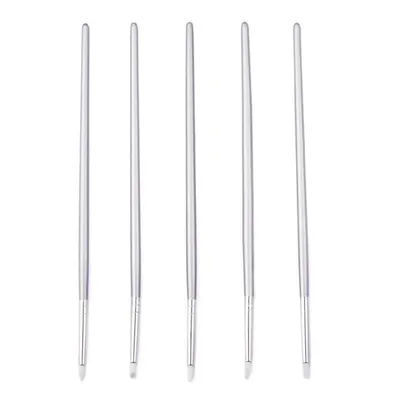 5 Styles Soft Clay Resin Smearing Sticks Epoxy Resin Coloring Daubed Silicone Pens Color Shaper Sculpting Painting Tools