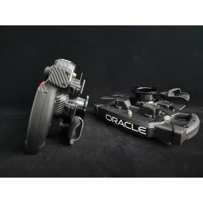 PC FORMULA Game Steering Wheel Racing Game Simulator with 4.3-inch Touchable High-Definition Screen For Fanatec SIMAGIC MOZA