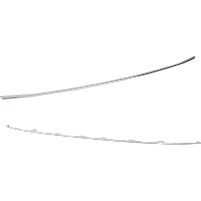 Replacement Grille Trim Chrome, 1-year unlimited-mileage warranty SET-RH07070037