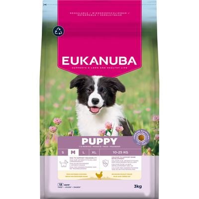 2x15kg Chicken Medium Breed Puppy Premium Nutrition Eukanuba Dry Dog Food