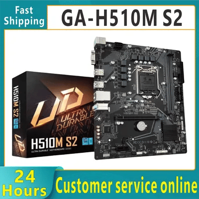 Brand new original H410M S2 computer board Micro ATX desktop board64GB LGA 1200 DDR4