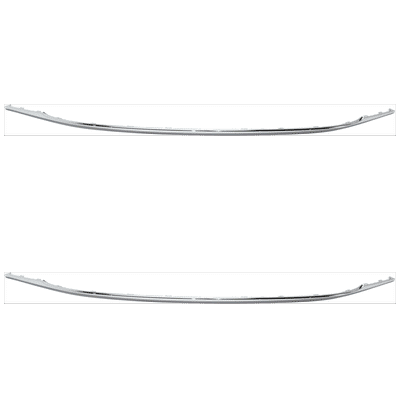Replacement Bumper Trim Chrome, Rear, Driver & Passenger Side, 1-year unlimited-mileage warranty SET-RH76350001Q-2