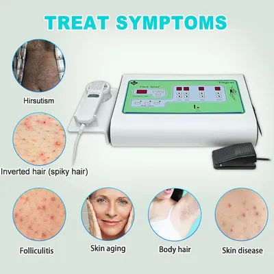 Electrolysis-machine-needle-hair-removal 2 in 1 Insulated Electric Needle Pen Electrolysis Needle Hair Removal Device