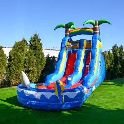 Commercial Outdoor Kids Adult Party Jumping Bouncy Castle Waterslide