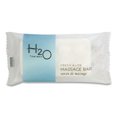 Diversified Hospitality Solutions H2O Therapy Soaps, White Tea and Lemongrass Scent, 1.1 oz Bar, 400/Carton (DHS007095)