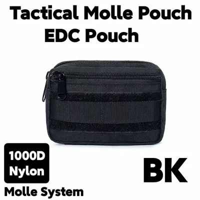 Petite pochette Molle EDC, sac de taille pour outils, couteau, support pour téléphone, portefeuille, voyage en plein air, course à pied, Camping, chasse, accessoires, sac organisateur