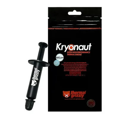 Thermal rizzly Kryonaut Thermal te for CPU/GPU Large Capacity Compound Cooling Silicone rease 1g