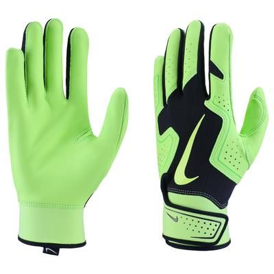 Nike Alpha 2.0 Adult Baseball Batting Gloves Black/Green