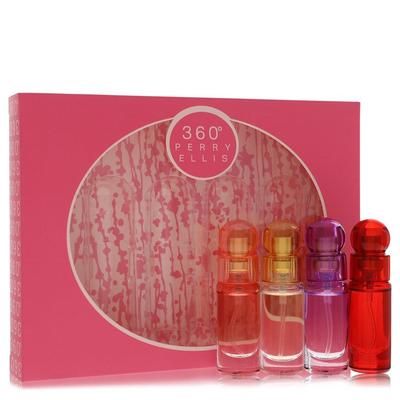 Perry Ellis 360 For Women By Perry Ellis Gift Set - Four Piece Travel Gift Set Includes .25 Oz Mini