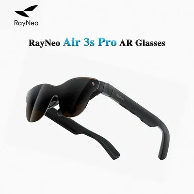 2025 New RayNeo Air 3S Pro - Smart AR Glasses HD Movie Viewing 3D 135-inch Screen 1200 Nits High Brightness